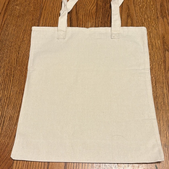 Canvas Tote Bag with Inspirational Patches - Picture 2 of 8